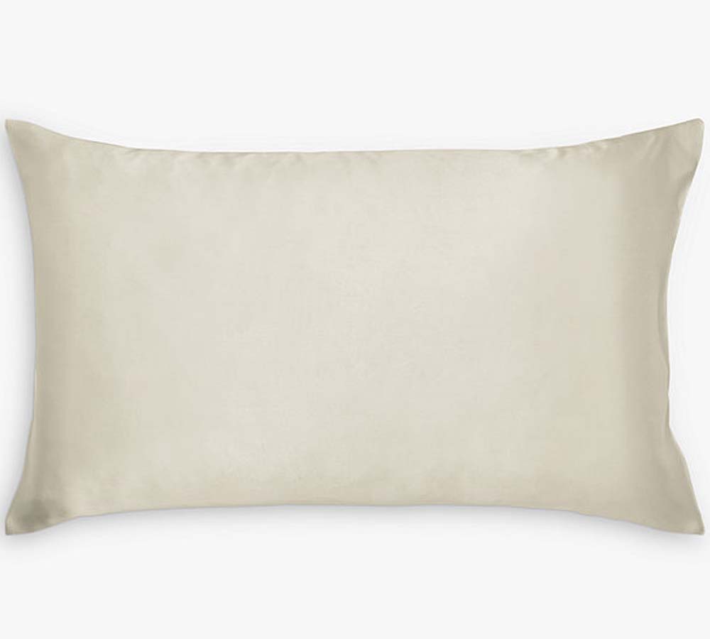 Morris & Co. Ivory Silk Pillowcase